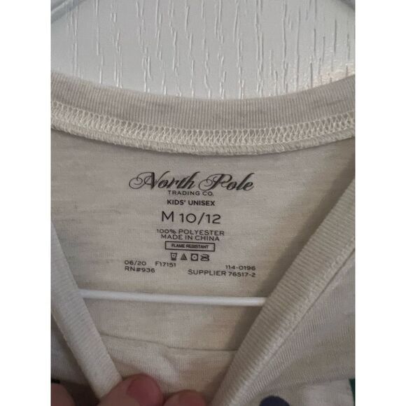 North Pole Christmas Reindeer PJs size 10/12 - Picture 2 of 6